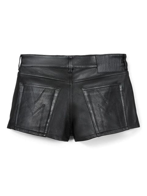 Marc Jacobs The Leather shorts - Black