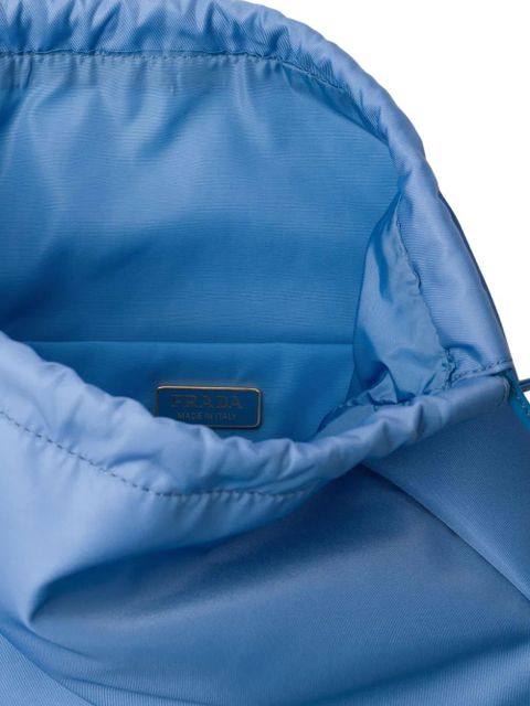 Prada drawstring clutch bag - Neutrals