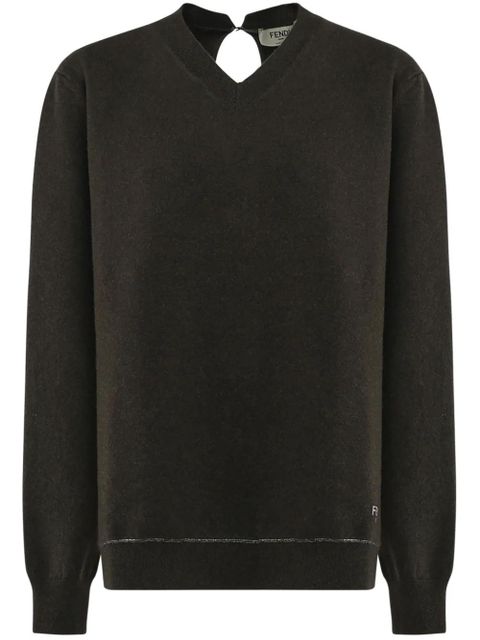 FENDI cashmere sweater - Green - zdjęcie produktu nr 1