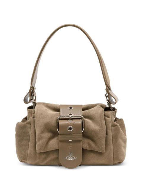 Vivienne Westwood Hazel Treasure buckle leather shoulder bag - Neutrals - zdjęcie produktu nr 1