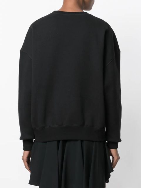 Alexander McQueen embroidered sweatshirt - Black - zdjęcie produktu nr 2