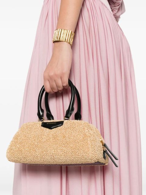 Givenchy mini Antigona zip-up shoulder bag - Neutrals