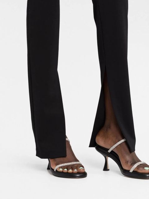 AMBUSH slit-detail tailored trousers - Black - zdjęcie produktu nr 2