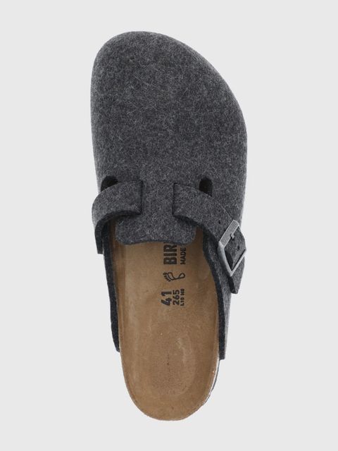 Birkenstock kapcie wełniane Boston