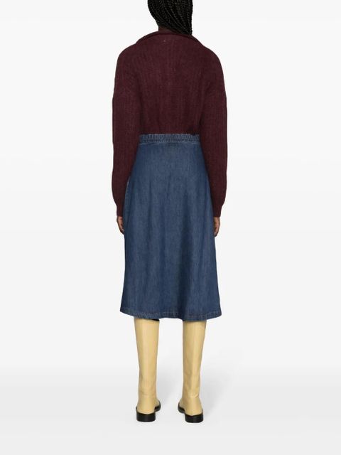 Ba&Sh Cowie denim skirt - Blue