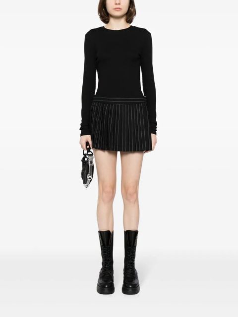 Reformation Davy organic-cotton T-shirt - Black - zdjęcie produktu nr 2