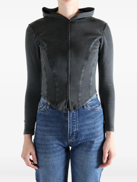 Balenciaga zip top hoodie - Grey - zdjęcie produktu nr 2