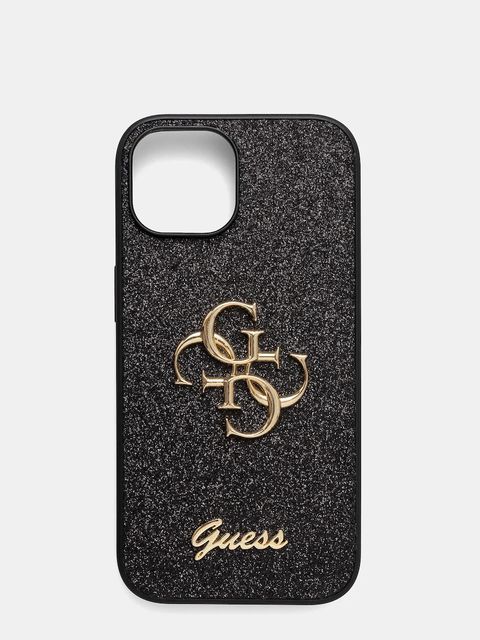 Guess etui na telefon iPhone 15 / 14 / 13 6.1" kolor czarny GUHCP15SHG4SGK - zdjęcie produktu nr 1