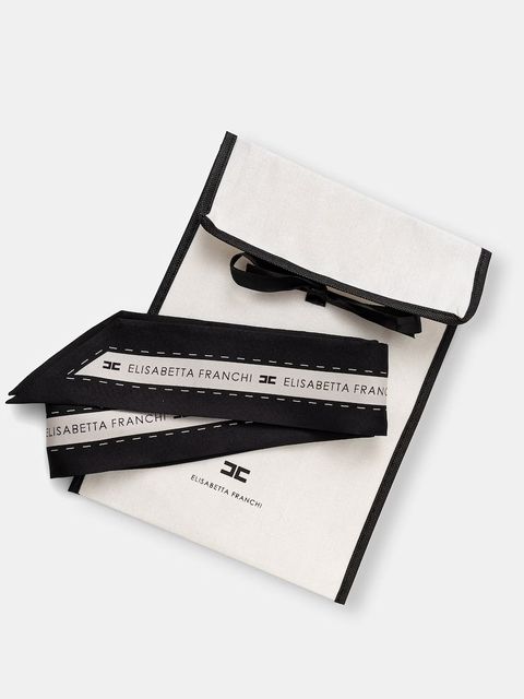 Elisabetta Franchi apaszka jedwabna - zdjęcie produktu nr 2