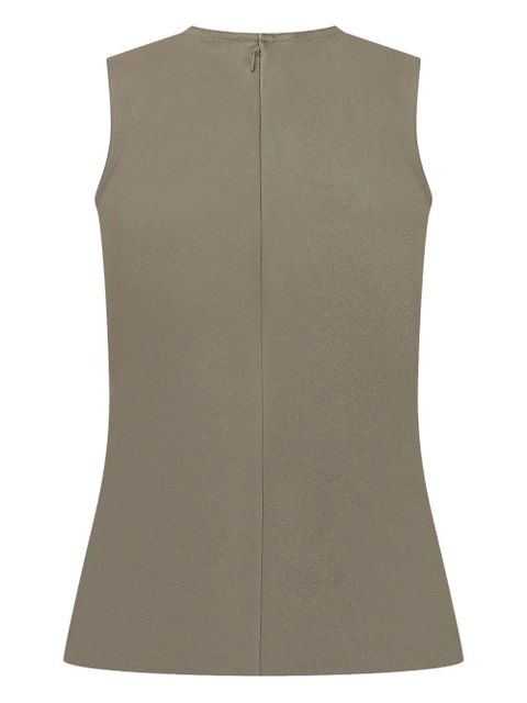 AMI Paris sleeveless top - Grey - zdjęcie produktu nr 2