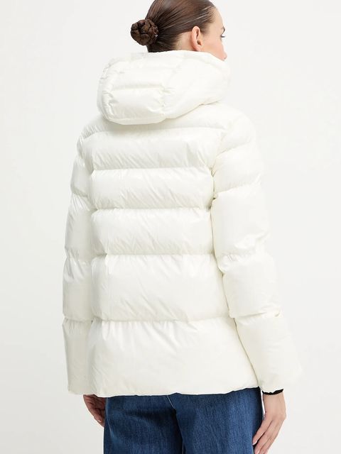 Pinko kurtka kolor biały zimowa 101597 A2P7