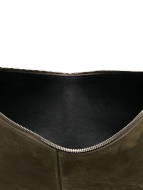 Proenza Schouler Slide suede shoulder bag - Green