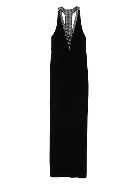 Max Mara sequin-embellished maxi dress - Black - zdjęcie produktu nr 1
