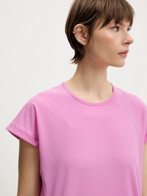 Helly Hansen t-shirt THALIA damski kolor różowy 34350