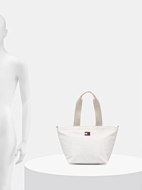 Tommy Jeans torebka kolor biały AW0AW17890