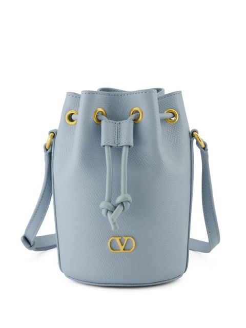 Valentino Garavani VLogo bucket bag - Blue