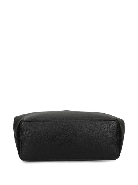 Lauren Ralph Lauren pebble-grain charm-detail tote bag - Black - zdjęcie produktu nr 2