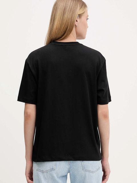 Karl Lagerfeld Jeans t-shirt bawełniany damski kolor czarny A4W17005 - zdjęcie produktu nr 2