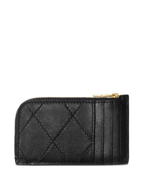 Burberry Strand zipped diamond-stitched cardholder - Black - zdjęcie produktu nr 2