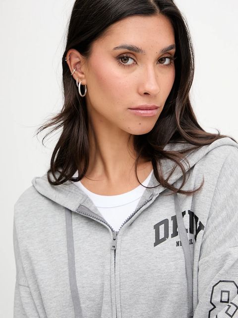 Dkny piżama damska kolor szary YI80059