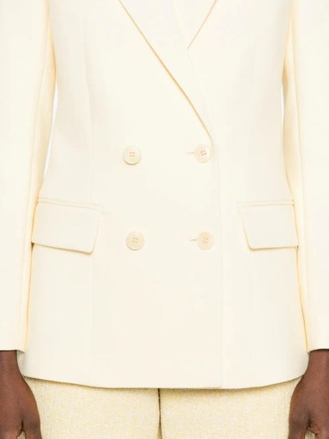 Maje double-breasted blazer - Yellow