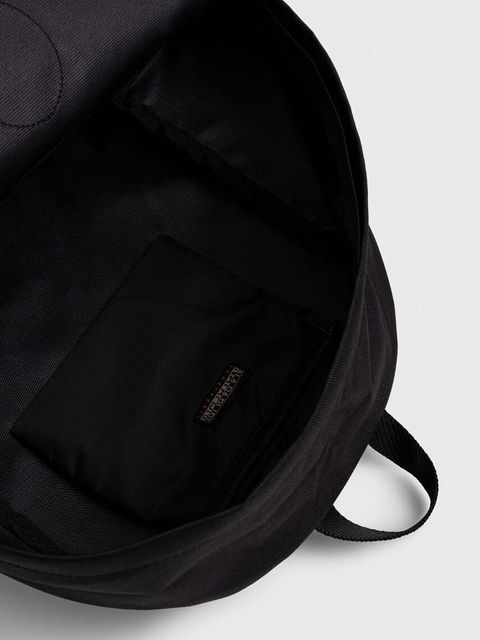 Napapijri plecak kolor czarny duży z aplikacją