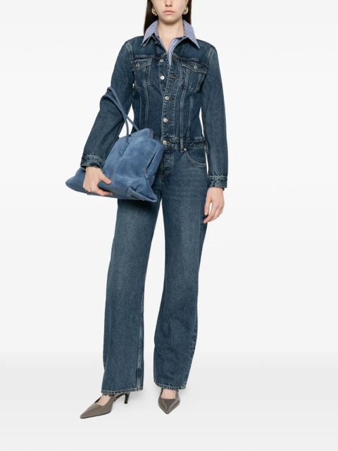 AGOLDE buttoned denim jumpsuit - Blue - zdjęcie produktu nr 2