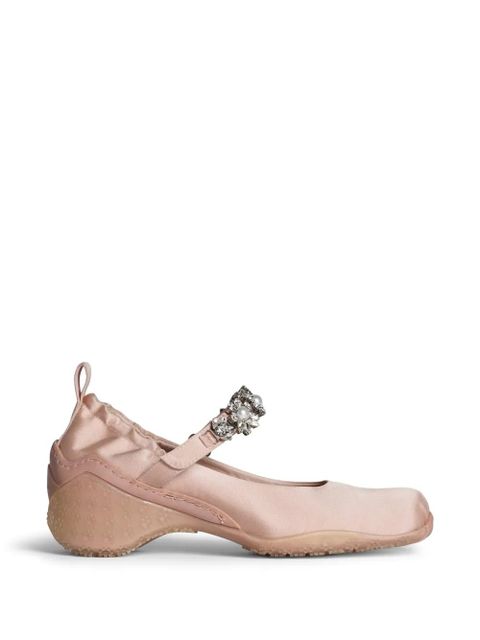 Simone Rocha pearl-embellishment pumps - Pink - zdjęcie produktu nr 1