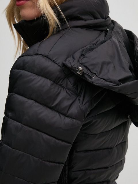 Calvin Klein kurtka damska kolor czarny przejściowa K20K207731