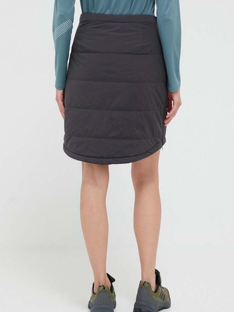 Jack Wolfskin spódnica sportowa Alpengluehen kolor szary mini 1507631 - zdjęcie produktu nr 2