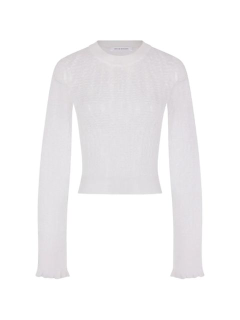 Cecilie Bahnsen crew-neck T-shirt - White - zdjęcie produktu nr 1