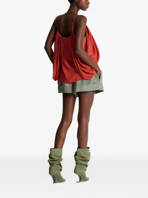 Balmain draped blouse - Red