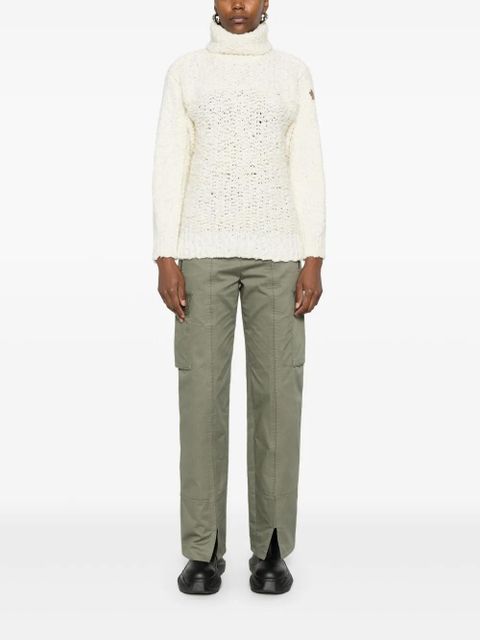 Moncler Grenoble polo-neck sweater - White - zdjęcie produktu nr 2