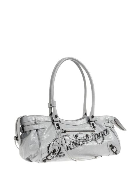 Balenciaga Le City logo-detail tote bag - Grey