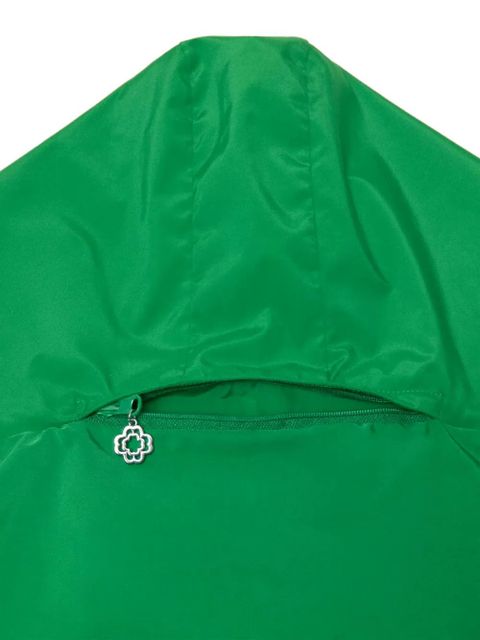 Maje tie-front hood - Green