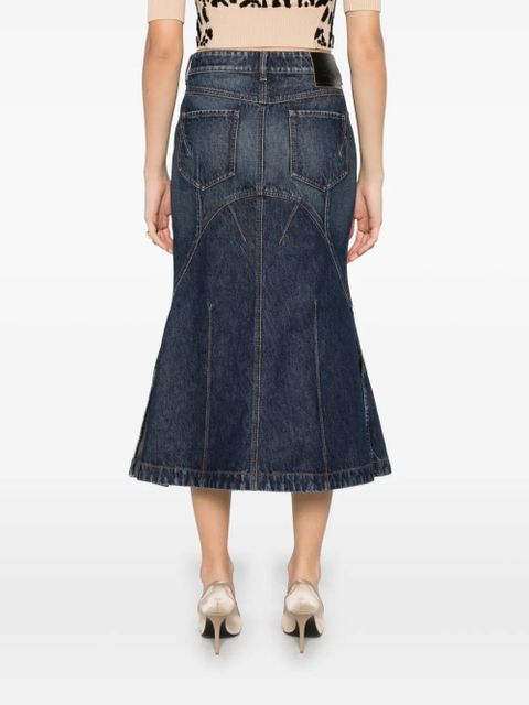 Sportmax Casa midi skirt - Blue