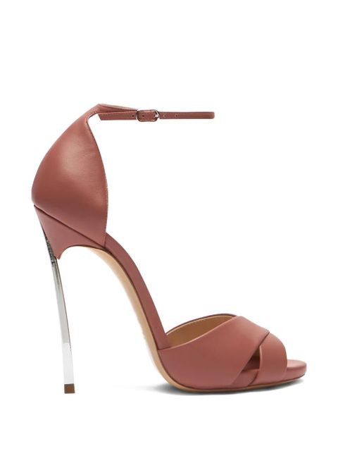 Casadei Blade heeled sandals - Brown - zdjęcie produktu nr 1
