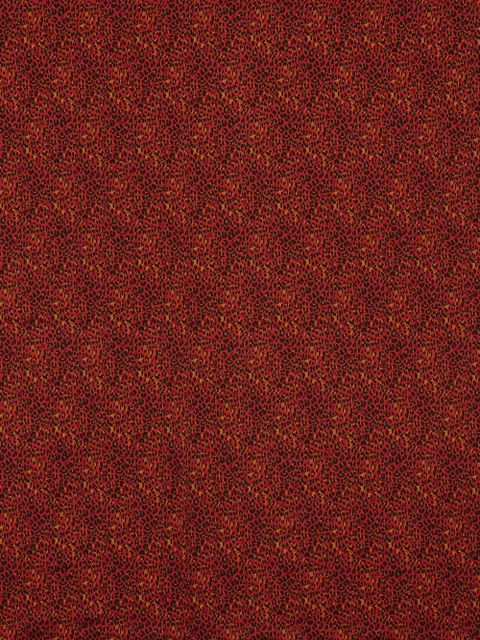 Saint Laurent leopard-print scarf - Red - zdjęcie produktu nr 2