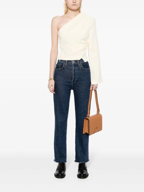 Valentino Garavani VLogo leather shoulder bag - Brown - zdjęcie produktu nr 2