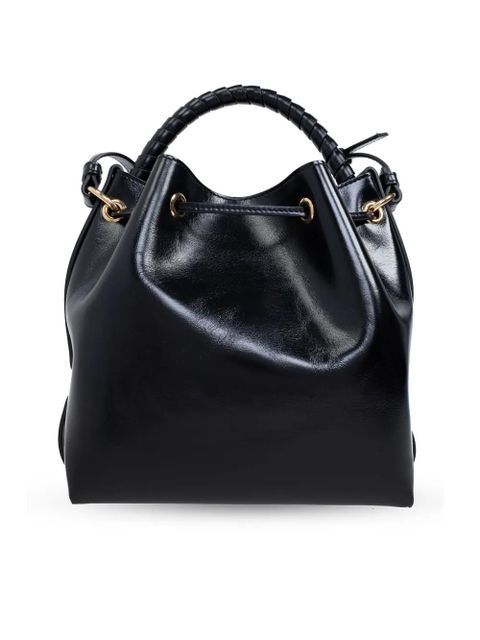 Chloé leather bucket bag - Black