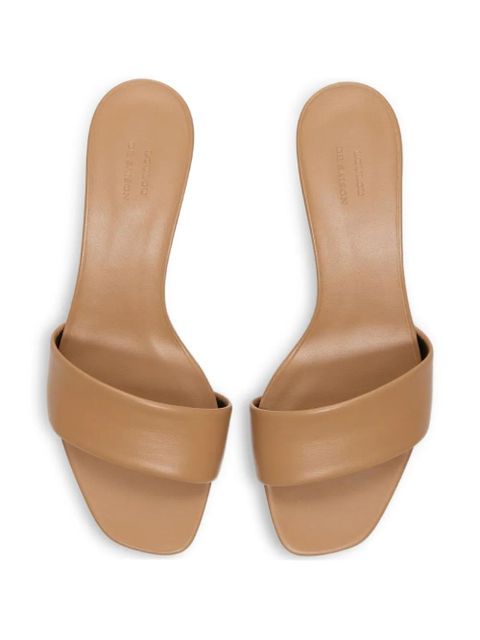 LouLou de Saison ANDY thick strap kitten heel mules - Neutrals - zdjęcie produktu nr 2