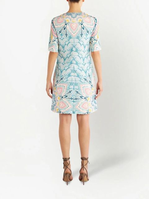 ETRO paisley-print minidress - Blue