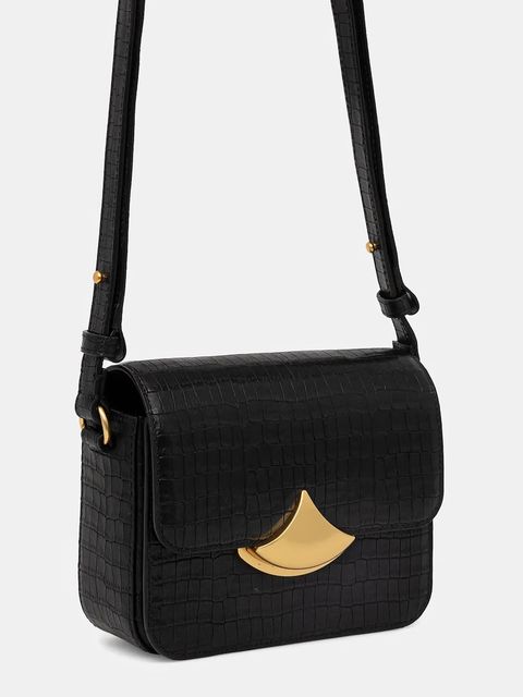 Sessun torebka skórzana kolor czarny 25102003