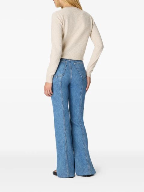 Missoni chevron-pattern crew-neck sweater - Neutrals