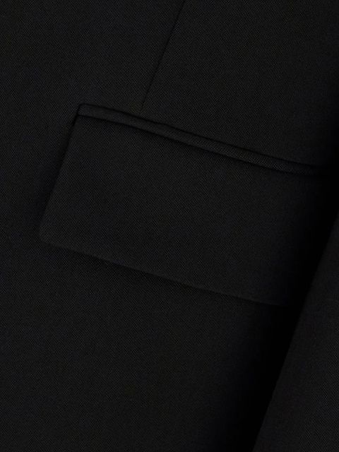 Saint Laurent shawl-lapel single-breasted blazer - Black