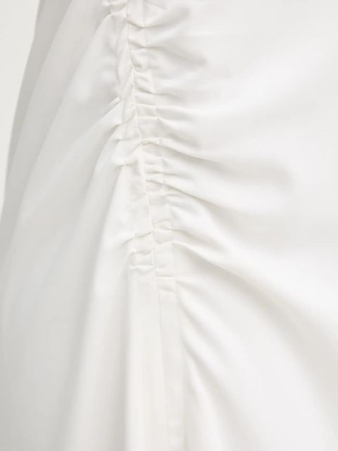 Samsoe Samsoe sukienka SAALBERO kolor beżowy maxi prosta F25200100