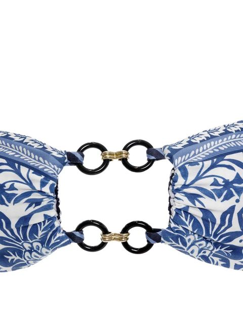 Agua By Agua Bendita batik-print bikini - White