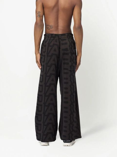 Marc Jacobs Monogram Oversized track pants - Black