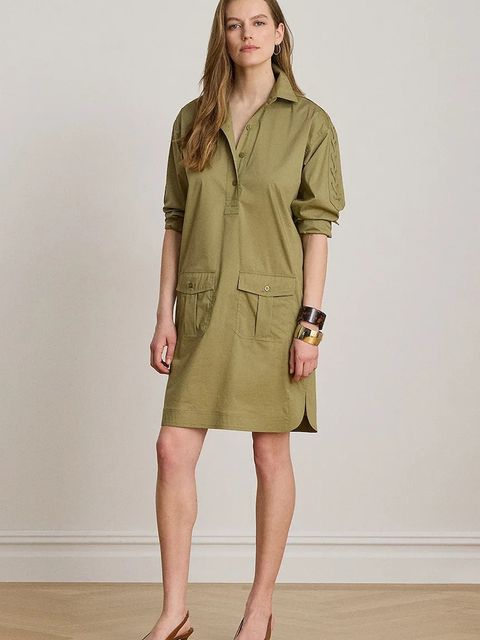 Lauren Ralph Lauren sukienka z bawełną - zdjęcie produktu nr 1