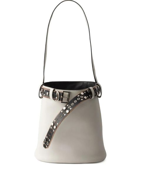 Prada Buckle bucket bag - White - zdjęcie produktu nr 1